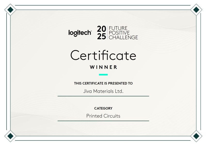 Winner in Logitech’s Future Positive Challenge